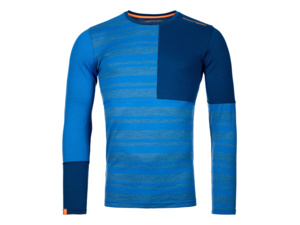 Tričko ORTOVOX 185 Rock'n'Wool Just Blue