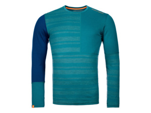 Tričko ORTOVOX 185 Rock'n'Wool LS Pacific Green
