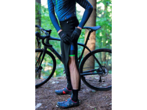 Kalhoty SANTINI Full Zip Black