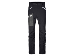 Kalhoty ORTOVOX Cevedale long black raven