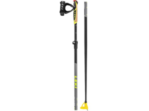 Běžecké hole LEKI XTG 6.5 Vario Black-Anthracite-White-Yellow