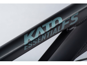 GHOST Kato FS Essential 27.5 Black/Green Bay Metallic Matt