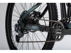 GHOST Kato FS Essential 27.5 Black/Green Bay Metallic Matt