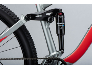 GHOST Kato FS 27.5 Light Grey Pearl/Riot Red