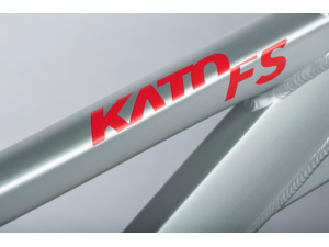 GHOST Kato FS 27.5 Light Grey Pearl/Riot Red