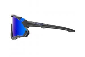 Brýle UVEX Sportstyle 228 Black Mat/Mirror Blue - 2