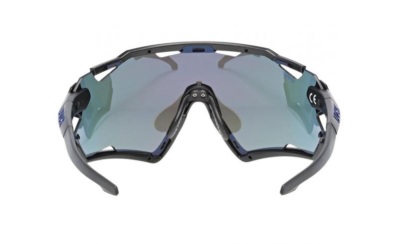 Brýle UVEX Sportstyle 228 Black Mat/Mirror Blue - 4
