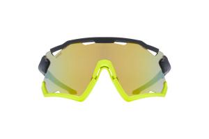 Brýle UVEX Sportstyle 228 Black Lime MatMirror Yellow 2