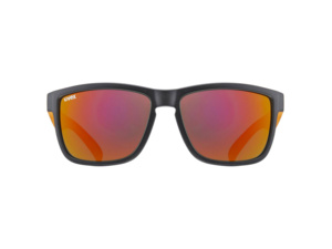 Brýle UVEX LGL 39 Grey Mat OrangeMirror Red 2