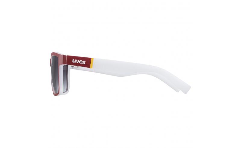 Brýle UVEX LGL 39 Red Mat WhiteLitemirror Silver Degradé 1