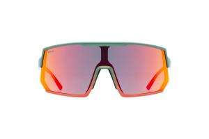 Brýle UVEX Sportstyle 235 Moss Green Grapefruit MatMirror Red 2
