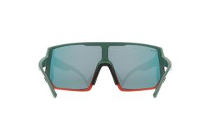 Brýle UVEX Sportstyle 235 Moss Green Grapefruit MatMirror Red 3