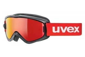 Brýle UVEX Speedy Pro Take Off Black-Red/Litemirror Red