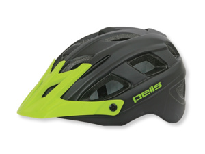 Dětská helma PELLS Wasp Black/Green - S (53-55cm)