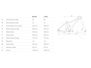 CTM Charisma 4.0 27.5 Matt Powder Pink/Grey