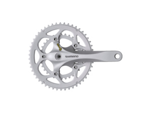 Kliky SHIMANO FC-R345 Sora 2x9 50/34z Silver