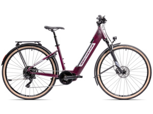 ROCK MACHINE Crossride INT e450 Lady Touring Crimson/Silver