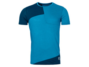Tričko ORTOVOX 120 Tec Heritage Blue