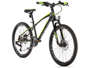 LEADER FOX Capitan 24 Boy Black Matt/Green