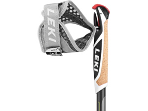 Trekingové hole LEKI Traveller Carbon Darkanthracite-White-Palegreen