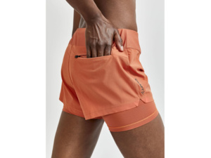 Dámské kraťasy CRAFT ADV Essence 2v1 Orange