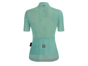 Dámský dres SANTINI Delta Kinetic Lady Aqua - M