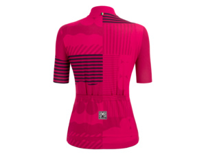 Dámský dres SANTINI Giada Optic Lady Raspberry - M