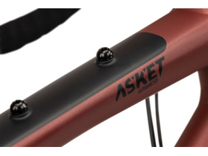 GHOST Asket AL Advanced Metallic Rusted Dark Red/Black Matt