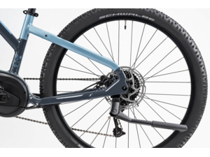 GHOST E-Teru Mid 27.5 Dark Grey/Metallic Light Blue - XS