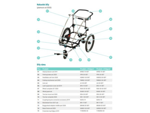 Vozík QERIDOO KidGoo1 Steel Grey