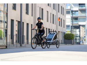 Vozík QERIDOO KidGoo1 Steel Grey