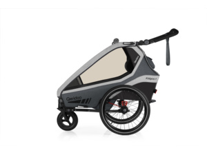 Vozík QERIDOO KidGoo1 Steel Grey