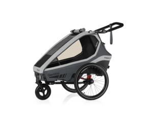 Vozík QERIDOO KidGoo1 Steel Grey