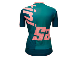 Dámský dres SANTINI Karma Logo Teal