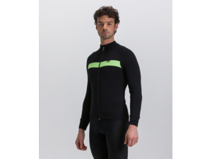 Dres s dlouhým rukávem SANTINI Adapt Wool Fluo