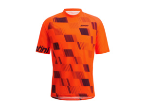 Dres SANTINI FIBRA MTB Arancio
