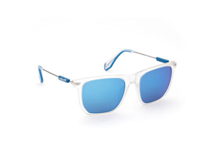 Sluneční brýle ADIDAS Originals OR0081 Crystal/Blue Mirror
