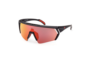 Sluneční brýle ADIDAS Sport SP0063 Matte Black/Bordeaux Mirror