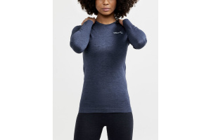 Dámské tričko s dlouhým rukávem CRAFT Core Dry Active Comfort Dark Blue