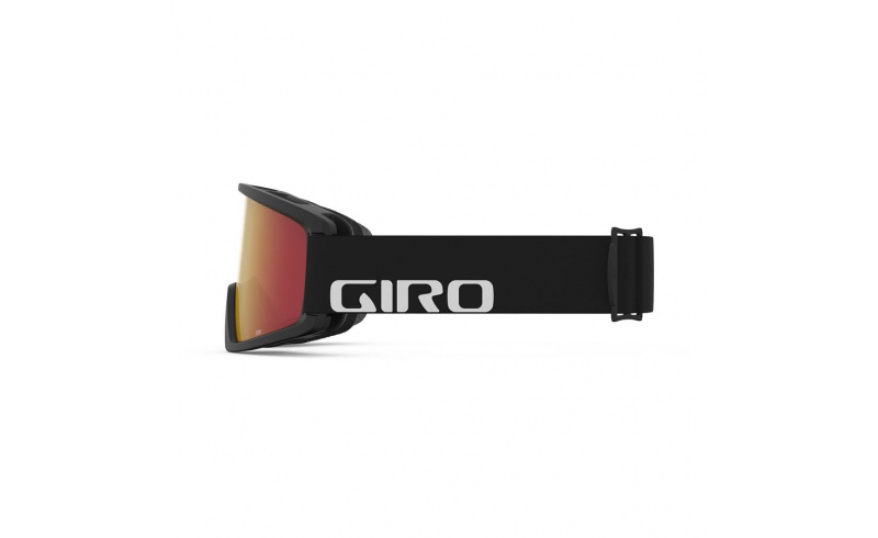 Brýle GIRO Semi Black Wordmark Amber Scarlet/Yellow (2skla)