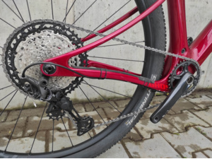 GHOST Lector Advanced Cherry Red/Dark Red - M TEST BIKE