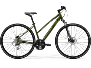 MERIDA Crossway 20-D Lady Moss Green (Silver-Green/Black)