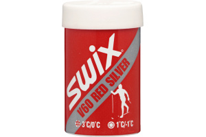 Odrazový vosk SWIX V60 červeno-stříbrný