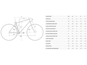 MERIDA Crossway 300-Lady Glossy Black (Matt Silver)