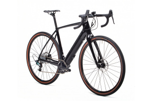 LOOK E 765 Gravel Full Black Reflect Glossy Rival 1X11 Shimano Wh-RS 171