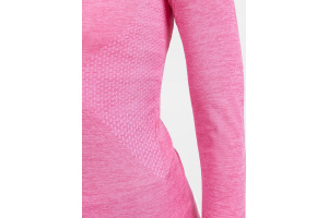 Dámské tričko s dlouhým rukávem CRAFT Core Dry Active Comfort Pink