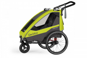 Vozík QERIDOO Sportrex 1 Lime Green LTD