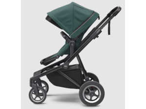 THULE Sleek+Bassinet Mallard Green on Black