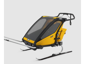 THULE Chariot Sport 2 Black/Spectra Yellow