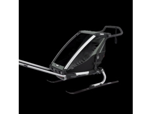 Dětský vozík THULE Chariot Lite Single Aluminum/Agave